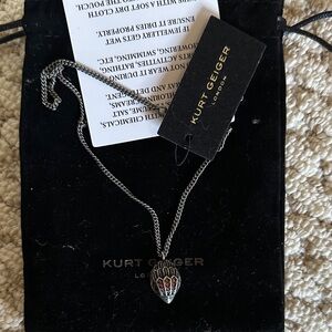 Kurt Geiger London Eagle Head Pendant Necklace